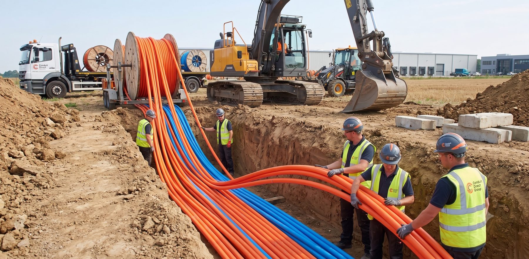 Fiber infrastructure deployment